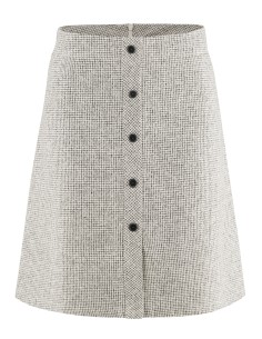 Hydue foot skirt mid-long hemp cotton 2