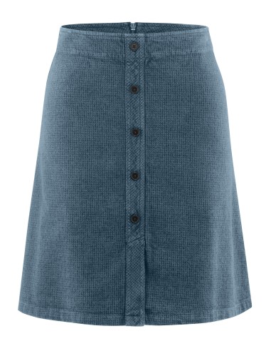 Hydue foot skirt mid-long hemp cotton