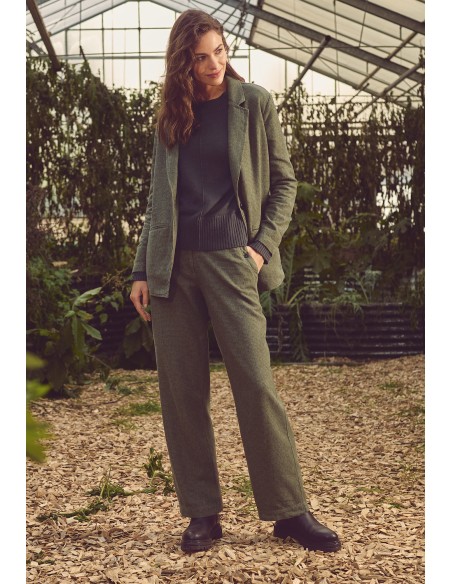 Flooring pants full hemp cotton