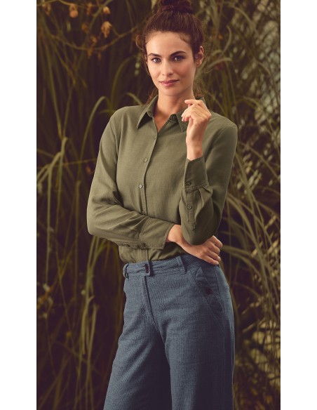 Chemise chanvre coton biologique