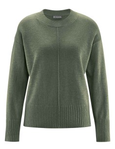 Pull maille chanvre coton