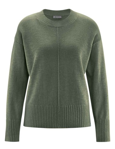 Pull maille chanvre coton