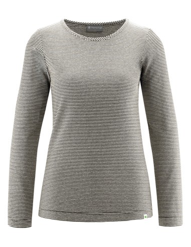 T-shirt a maniche lunghe in cotone biologico cotone