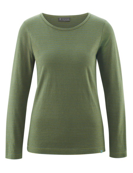 Tee-shirt manches longues chanvre coton bio