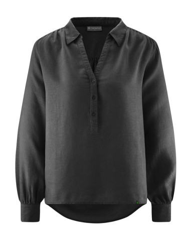 Blusa de cáñamo de algodón orgánico