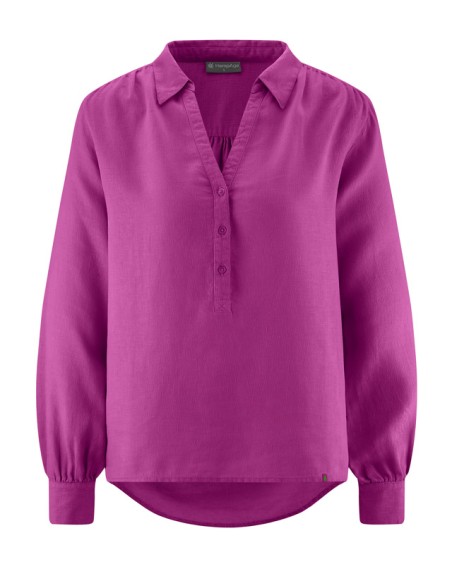 Organic cotton hemp blouse