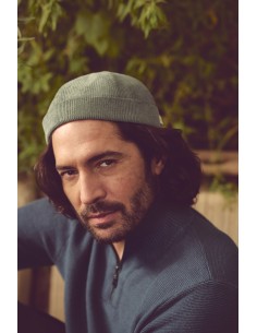 Cotton hemp corded velvet cap 2