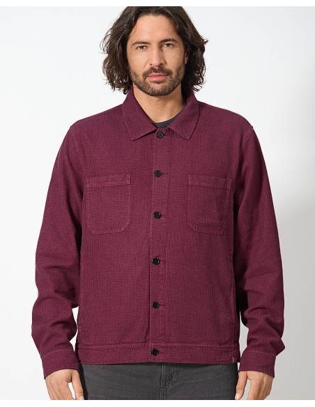 Organic cotton hemp tile jacket