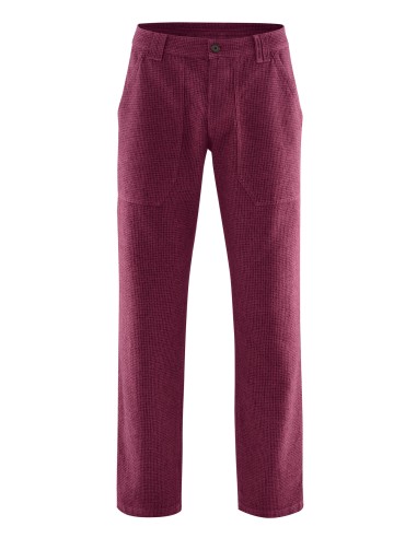 Pantalon carreaux chanvre