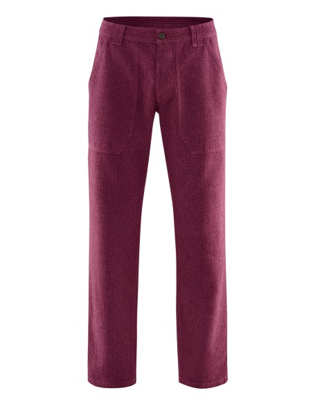 Pantalon carreaux chanvre