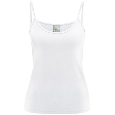 Top with organic cotton and hemp straps