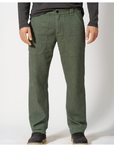 Pantalon carreaux chanvre