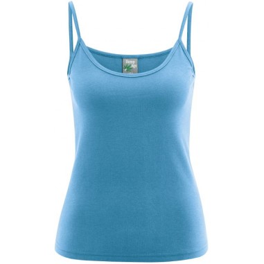 Top with organic cotton and hemp straps