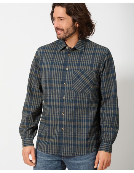 camisa de cáñamo de algodón orgánico