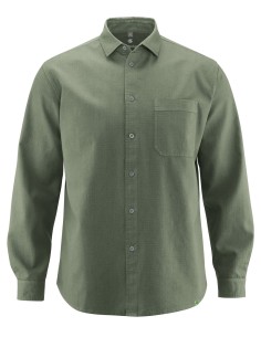 Camisa de cáñamo de algodón orgánico