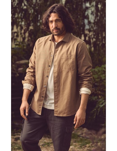 Camisa de cáñamo de algodón orgánico
