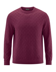 Damier sweater hemp organic cotton