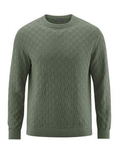 Damier sweater hemp organic cotton