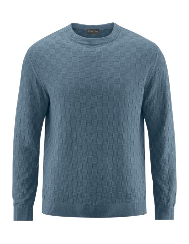 Damier sweater hemp organic cotton