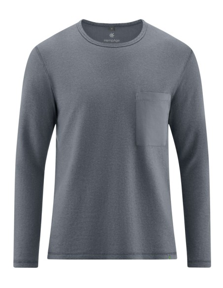 T-Shirt Lange Ärmel Hanfwatte