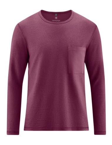 T-Shirt Lange Ärmel Hanfwatte