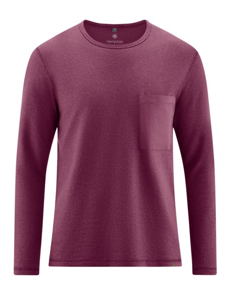 T-Shirt Lange Ärmel Hanfwatte