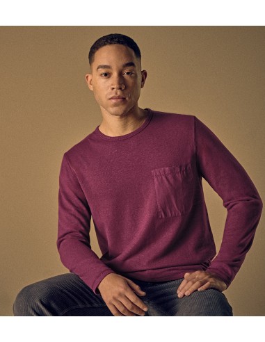 T-shirt Long sleeves hemp cotton