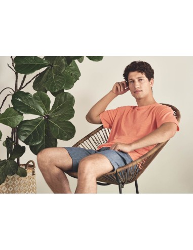 T-shirt maniche lunghe in cotone di canapa