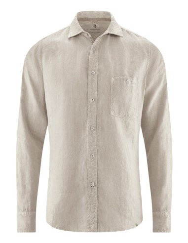 Chemise cintrée 100% chanvre