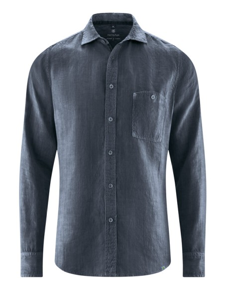 Camisa doblada 100% cáñamo