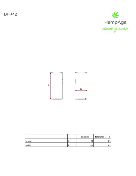 Guanti - Canapa e cotone biologico