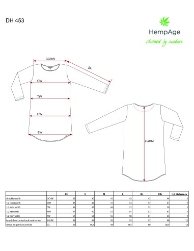Nachthemd aus Hanf und Baumwolle - Hempage