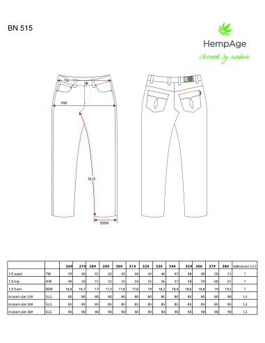 Jeans 5 poches Homme