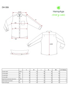 Buttoned shirt - Hemp and Organic Cotton 2