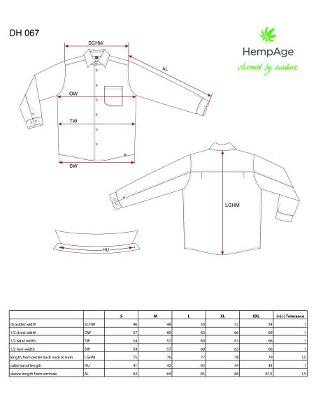 organic cotton hemp shirt