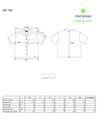 Chemise d'été hempage