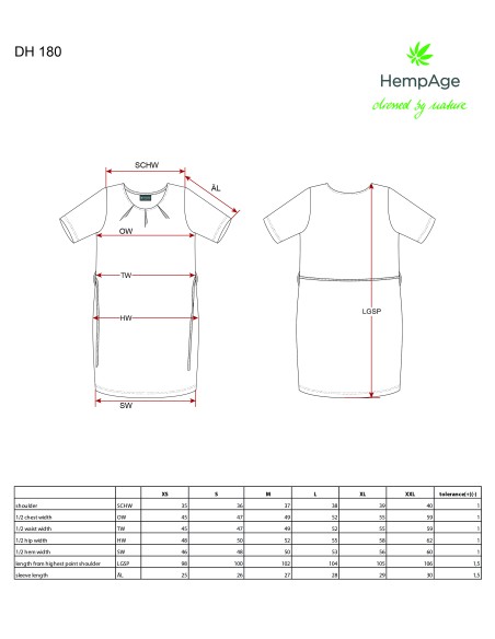 Vestido con hoja exótica impresa - cáñamo