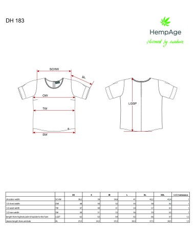 Blouse pour femme - Hempage