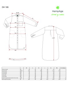 Ärmeltunika - Hanf und Bio-Baumwolle 2
