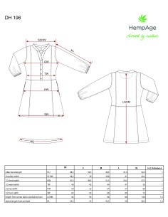 Jeanskleid - Hanf und Bio-Baumwolle 2