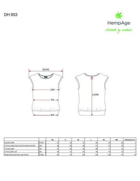 T-Shirt YOGA femme -hempage