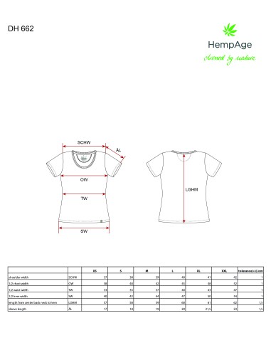 T-shirt femme hempage