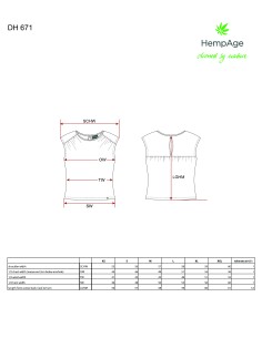 Cut-off T-shirt - Organic cotton and hemp 2