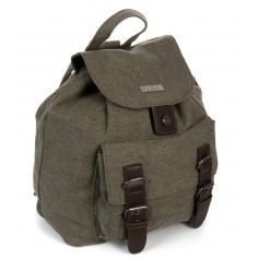 Backpack canvas and leather