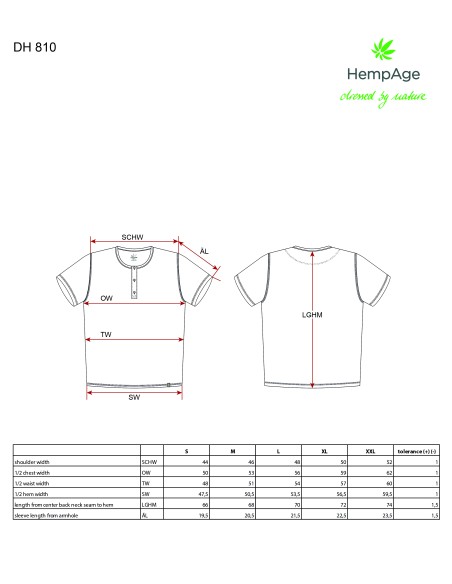 Kurzarm-T-Shirt mit kopiertem Kragen