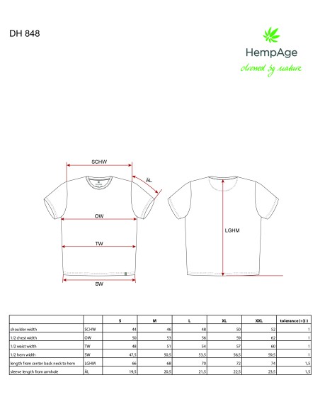 Camiseta de rayas - Cáñamo y algodón orgánico