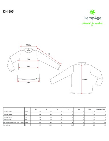 Under-sweater in hemp