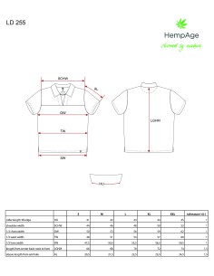 Jersey Collar T-Shirt - Hemp and Organic Cotton 2