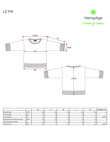 Sweater Channel 7/8 - HEMPING