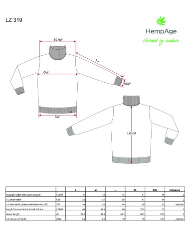 Pull col roulé Homme